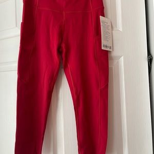 lululemon Fast and Free HR Crop 19” - NWT